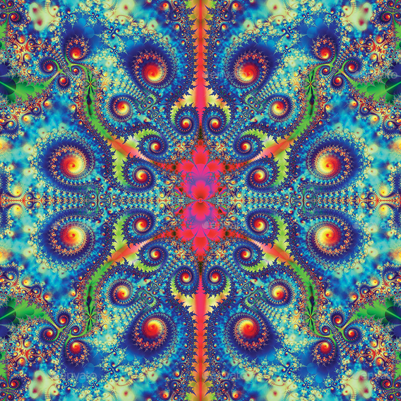 Acid Psychedelic Fractals vol.2 by androceus GraphicRiver